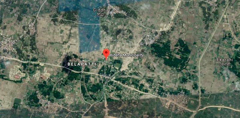 धनुषामा बेवारिसे २ वटा बमलाई स्थानीयले गरे नष्ट
