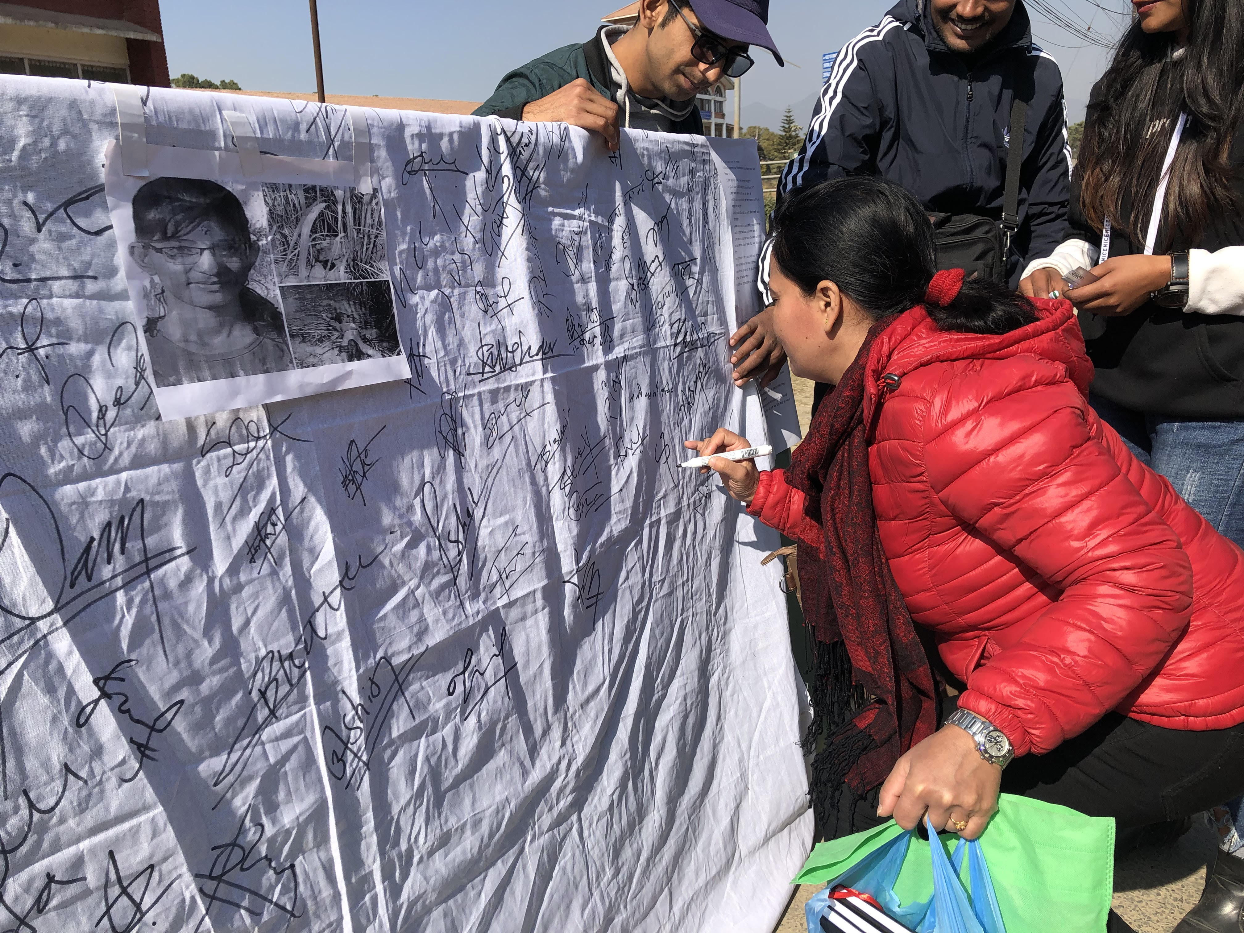 निर्मलाका निम्ति न्याय : दबाबका लागि हस्ताक्षर अभियान सुरु, राष्ट्रसंघलाई बुझाइने