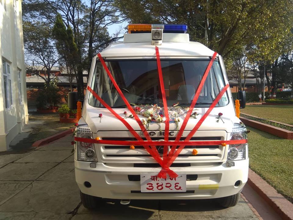 नेपाल प्रहरीले भित्र्यायो पहिलोपटक मोबाइल फरेन्सिक भ्यान