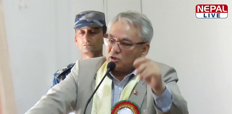 कानुनी जटिलताले यातायातको सिन्डिकेट व्यवस्थित बनाउन सकिएन : गृहमन्त्री थापा