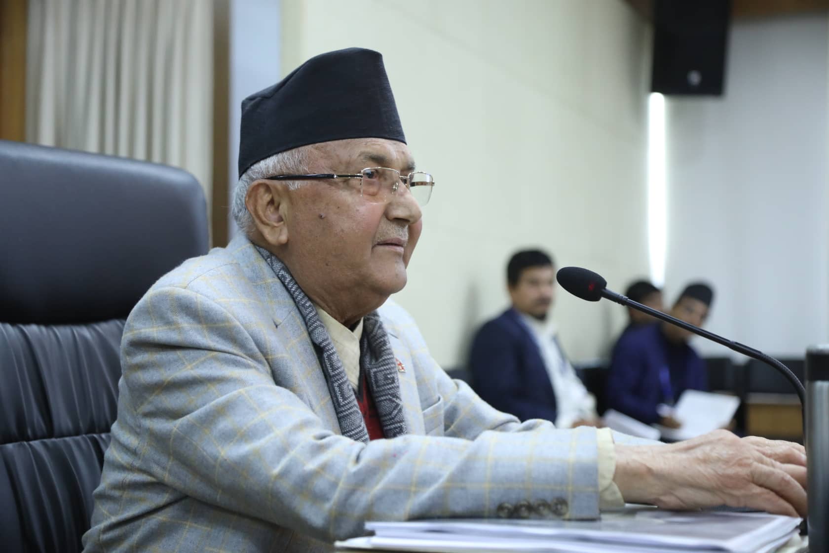 नेपालको शान्ति प्रक्रियाले गोली मतको सर्वाेच्चता स्थापना गरेको छ : प्रम ओली