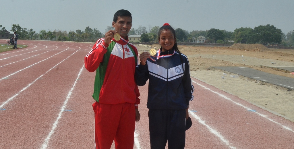 म्याराथनमा आर्मीका कृष्ण र पुलिसकी राजपुरा च्याम्पियन