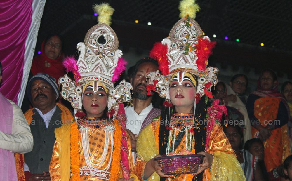 विवाह पञ्चमी महोत्सव : आज फूलबारी लीला सम्पन्न, भोलि धनुष यज्ञ हुने